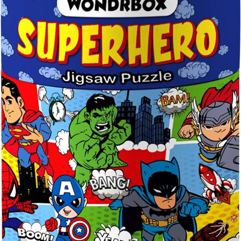 WONDRBOX Superhero Puzzle